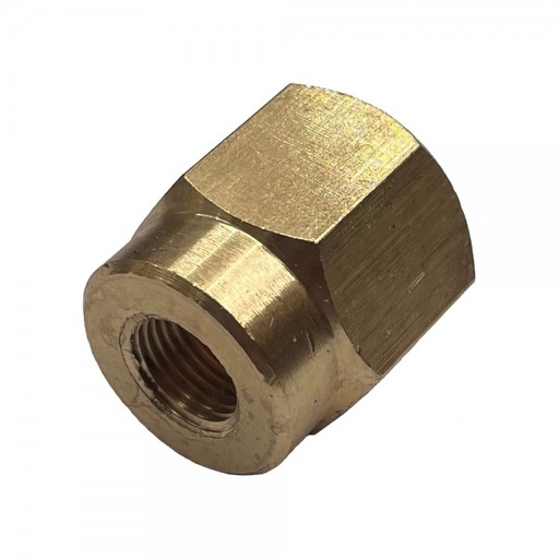 [P2902] Brass Hex Reducing Socket 3/8" 15mm Female BSP to 1/8" 8.6mm Female BSP 
