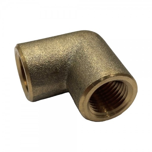 [P3402] Brass Female Elbow Fitting 1/4" (11.4mm) Female BSP Thread