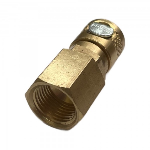 [PJ310F8] Brass Quick-Connect 310 Series Female Coupling Fitting 1/2" 18.6mm Female BSP 