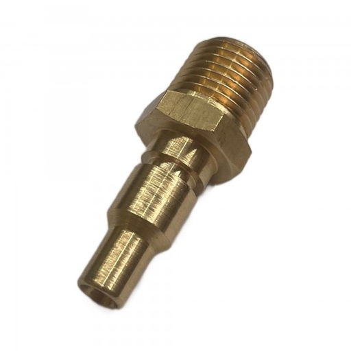 [PJ31M4] Brass 31 Series Male Adaptor Fitting 1/4" (13.2mm) Male BSPT Thread