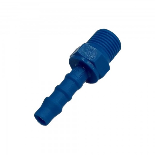 [PLMT518] Nylon Plastic Male Fitting 3/16" 4.8mm Hose Tube End to 1/8" 9.7mm Male BSP 