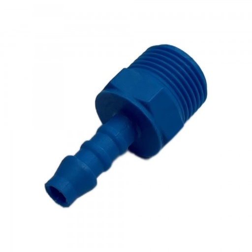 [PLMT638] Nylon Plastic Male Fitting 1/4" 6.3mm Hose Tube End to 3/8" 16.7mm Male BSP 