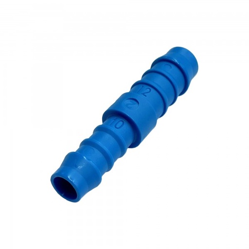 [PR1210] Nylon Plastic Straight Reducing Joiner 1/2" 12.7mm to 3/8" 9.5mm Hose Tube End