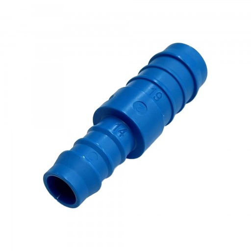 [PR1914] Nylon Plastic Straight Reducing Joiner 3/4" 19.1mm to 9/16" 14mm Hose Tube End