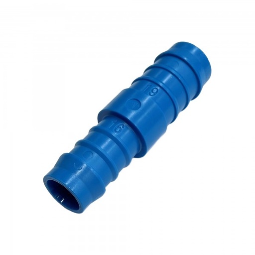 [PR1916] Nylon Plastic Straight Reducing Joiner 3/4" (19.1mm) to 5/8" (15.9mm) Hose Tube End