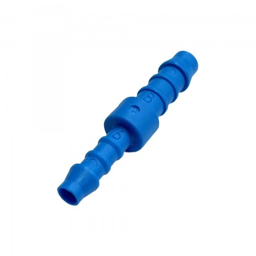 [PR85] Nylon Plastic Straight Reducing Joiner 5/16" 7.9mm to 1/4" 6.3mm Hose Tube End