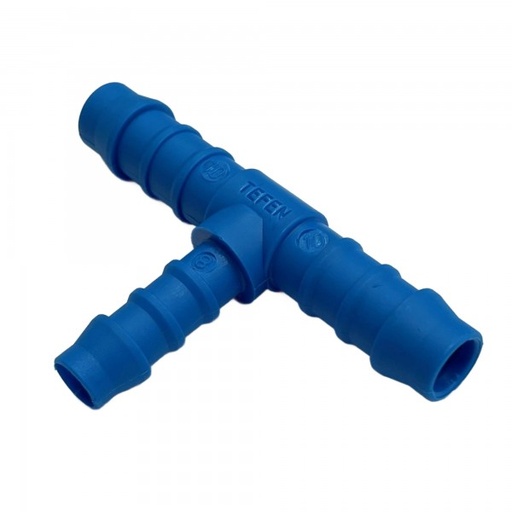 [PRT108] Nylon Plastic Reducing Tee 3/8" (9.5mm) x 3/8" (9.5mm) to 5/16" (7.9mm) Hose Tube End