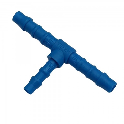 [PRT54] Nylon Plastic Reducing Tee 3/16" (4.8mm) x 3/16" (4.8mm) to 5/32" (4mm) Hose Tube End