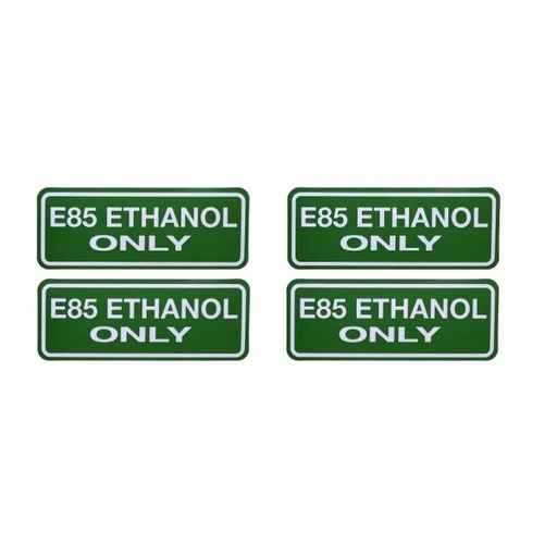 [PS008] E85 Ethanol Only' Decal Set - Small