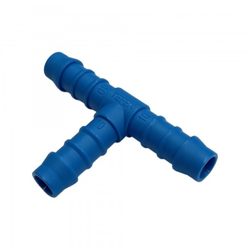 [PT10] 3-Way Nylon Plastic Tee Piece 3/8" (9.5mm) Barbed Hose Tube Ends