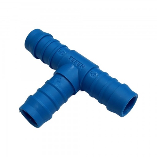 [PT16] 3-Way Nylon Plastic Tee Piece 5/8" (15.9mm) Barbed Hose Tube Ends