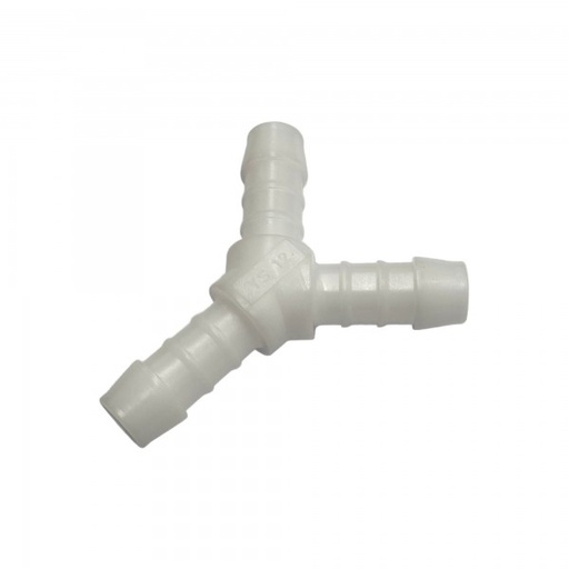 [PY12] Nylon Plastic 3-Way Y Shape Tail Piece 1/2" (12.7mm) Barbed Hose Tube Ends