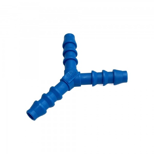 [PY6] Nylon Plastic 3-Way Y Shape Tail Piece 1/4" (6.3mm) Barbed Hose Tube Ends