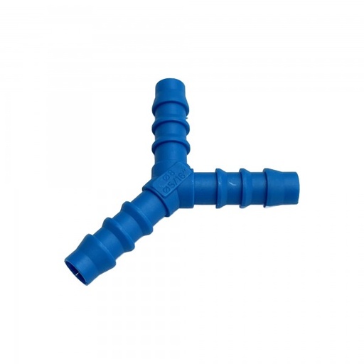 [PY8] Nylon Plastic 3-Way Y Shape Tail Piece 5/16" (7.9mm) Barbed Hose Tube Ends