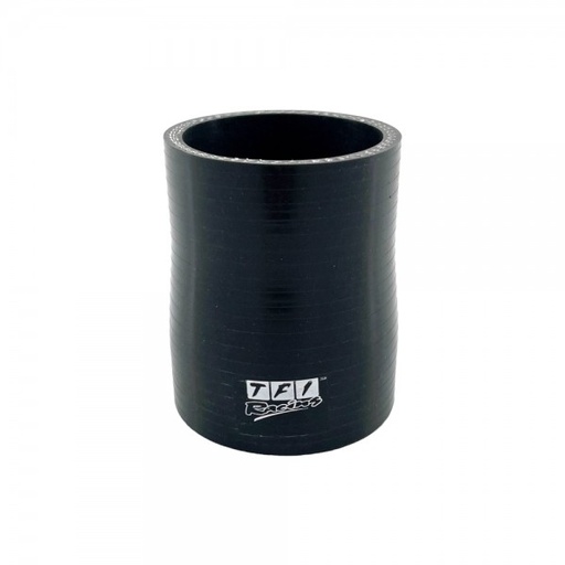 [SH-R-54-51-BLK] Silicone Hose Black Reducer Coupling 54 to 51mm (2.125" to 2") ID, 76mm Length