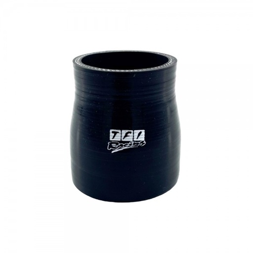 [SH-R-70-63-BLK] Silicone Hose Black Reducer Coupling 70 to 63mm (2.75" to 2.5") ID, 76mm Length