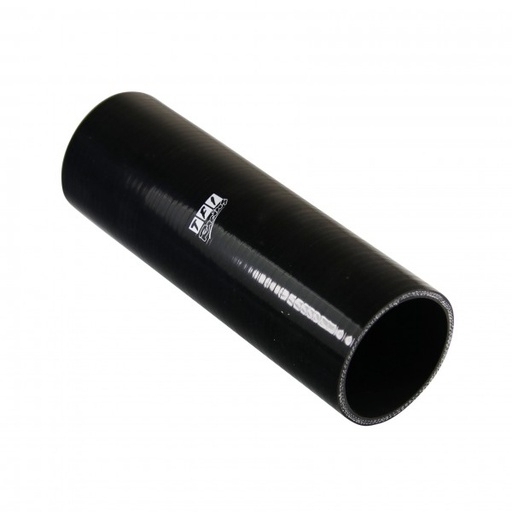 [SH-S-25-250-BLK] Silicone Hose Black Coupling Straight 25mm (1") ID, 250mm (10") Length