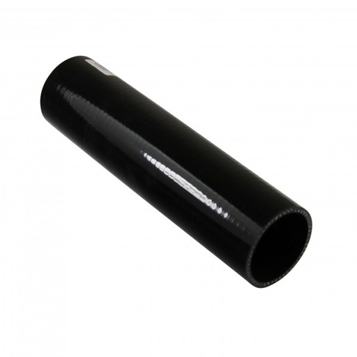 [SH-S-57-250-BLK] Silicone Hose Black Coupling Straight 57mm (2-1/4") ID, 250mm (10") Length