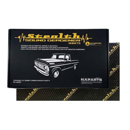 [SSDRP] HPP Stealth Sound Deadener 10pk - Retail Pack